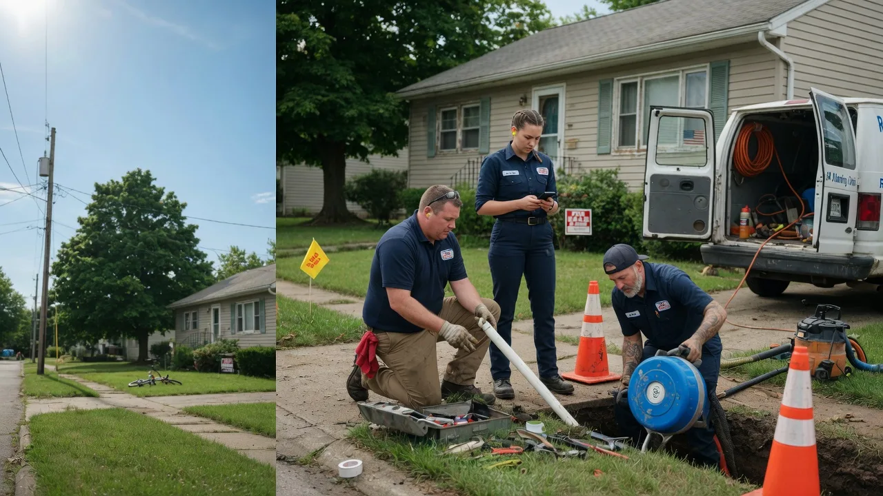 Sewer Line Repair in Cherry, IL near me